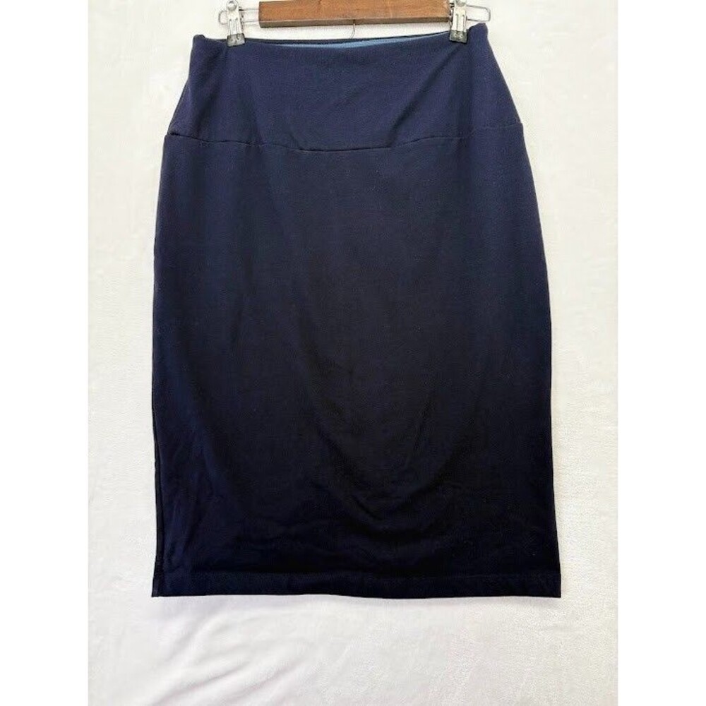 Women with Control Tummy Control 86/14 Regular Pencil Skirt Navy Sz M a67643